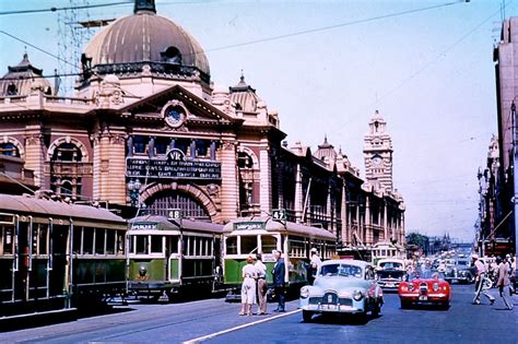 Melbourne history in colour in 2023 | Melbourne, Melbourne tram ...