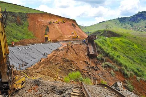 Train derailment editorial stock photo. Image of blow - 17893538