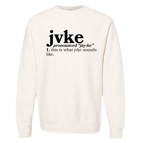 PRONUNCIATION BONE CREWNECK – JVKE