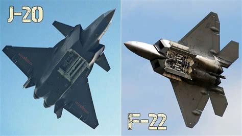 China's J-20 Challenges F-22 Raptors Might! Will Speed & Stealth Beat ...