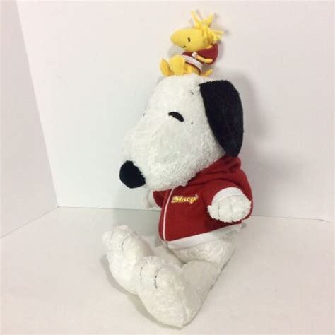 Snoopy Woodstock 25" Peanuts Plush Macys Soft Toy Large Stuffed Animal ...