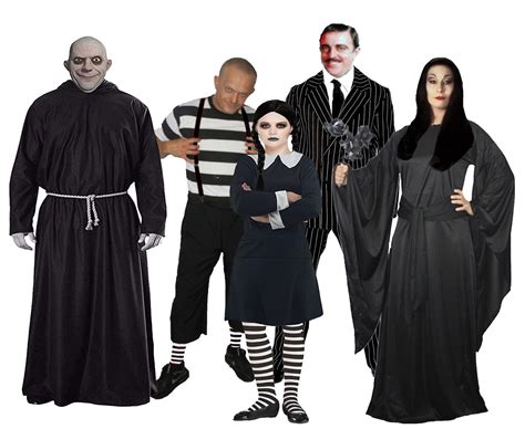 Official Addams Family MORTICIA Or GOMEZ Or UNCLE FESTER Fancy Dress ...