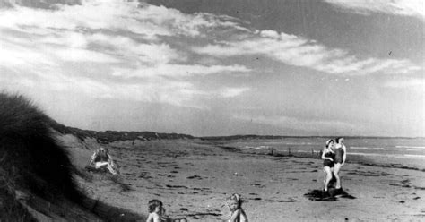 Tour Scotland: Old Photograph Beach St Fergus Scotland