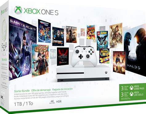 Customer Reviews: Microsoft Xbox One S 1TB Starter Bundle with 4K Ultra ...