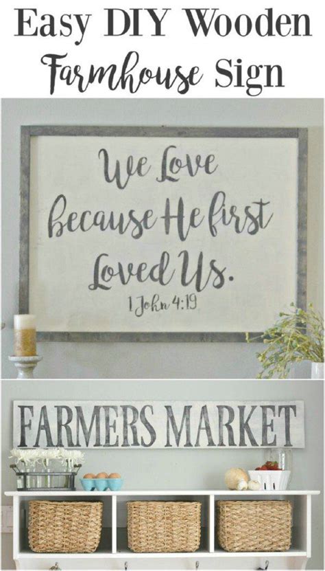 50 Wood Signs That Will Add Rustic Charm To Your Home Decor | Wood ...