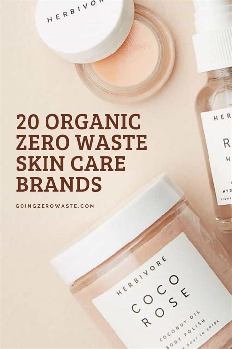 The 20 Best Natural Skin Care Brands to Try - Going Zero Waste