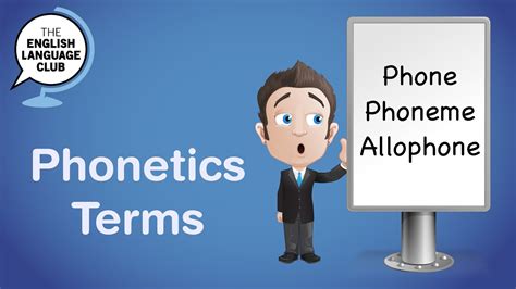 Phonetics Terms: phone, phoneme, allophone - YouTube