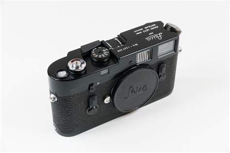 The Black Enamel Leica M4 | Tamarkin Camera