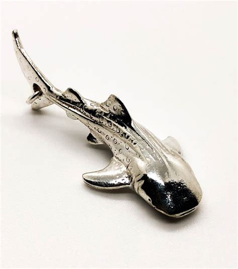 Silver Shark Pendant Pendant Ocean Necklace Charm 13.6 g | Etsy