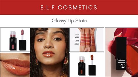 NEW! ELF Cosmetics Glossy Lip Stains! - YouTube