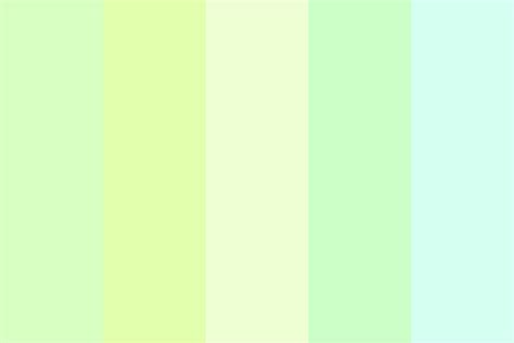 Pastel lime palette Color Palette