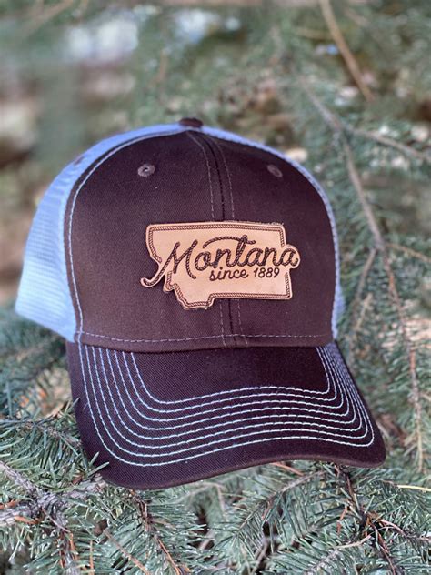 Montana Lasso Leather Patch Hat