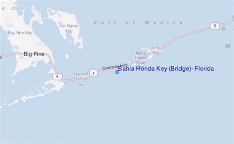 Bahia Honda Key (Bridge), Florida Tide Station Location Guide