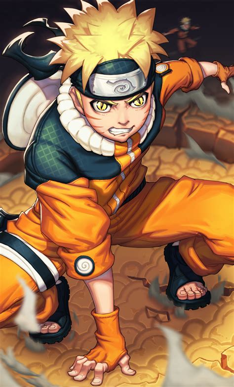 1280x2120 Resolution Naruto Uzumaki 4K Art iPhone 6 plus Wallpaper ...