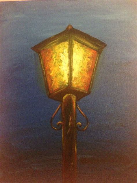 Street lamp painting | Painting lamps, Night painting, Light painting