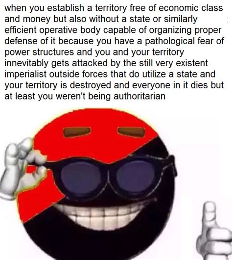 Anarcho-Communist version of Anarcho-Capitalist meme. | Know Your Meme