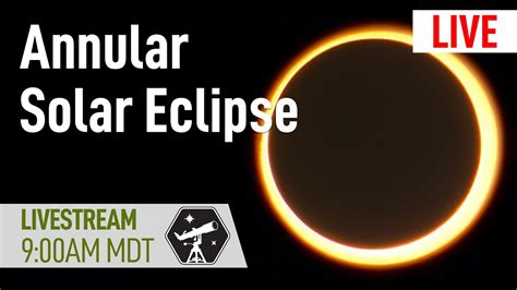 🔴 Live Views of Annular Solar Eclipse | October 14, 2023 #solareclipse ...