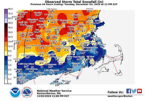 Manchester New Hampshire Snow Accumulation - Kristins Traum