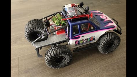 Axial SCX10 2.2 Conversion- Body and Accessories - YouTube