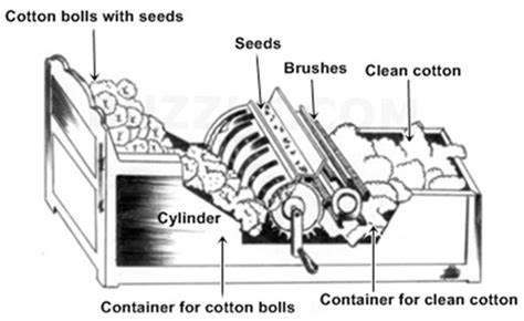 Different Parts of Modern Cotton Ginning Machine - Textile Learner