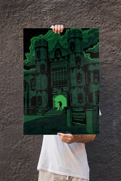 "Re-Animator" Screen-Printed Poster on Behance