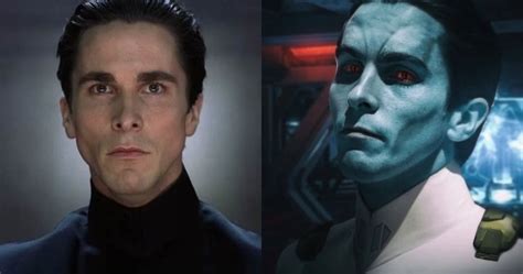 Star Wars Fans Want Christian Bale as Live-Action Thrawn