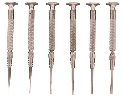 Six-piece Jeweler's Screwdriver Set