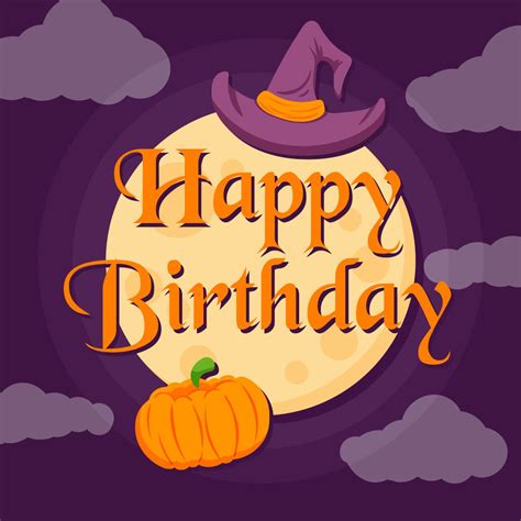 Free Printable Halloween Birthday Cards - Printable Templates Free