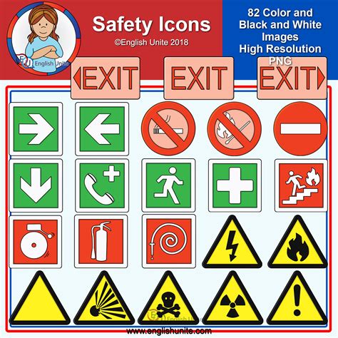 Safety Icons Clip Art