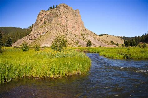 Comanche Point and the confluence of the Rio Coastilla and Comanche ...