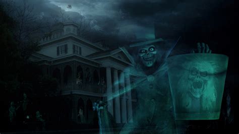 Disney Haunted House Wallpaper - WallpaperSafari