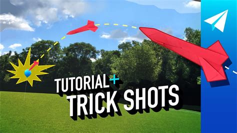 Paper Airplane Trick Shots and Tutorial — DEADLY ACCURATE Origami ...