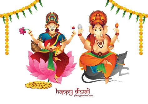 Laxmi Ganesh Vector Art, Icons, and Graphics for Free Download