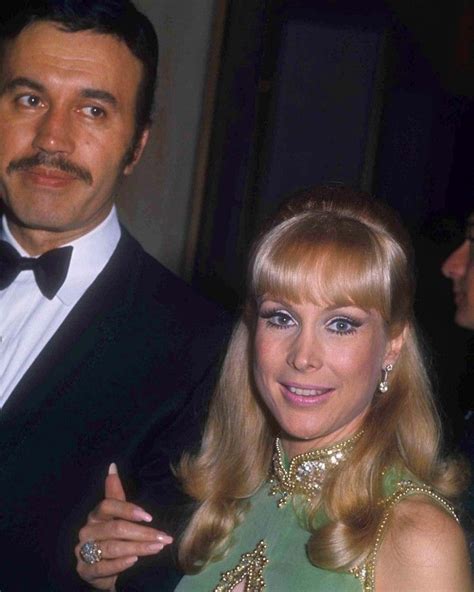 Barbara with her first husband Michael Ansara in 1969 💜 #barbaraeden # ...