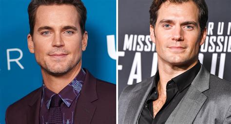 Matt Bomer and Henry Cavill Look Like Long Lost Twins and You Won't Be ...