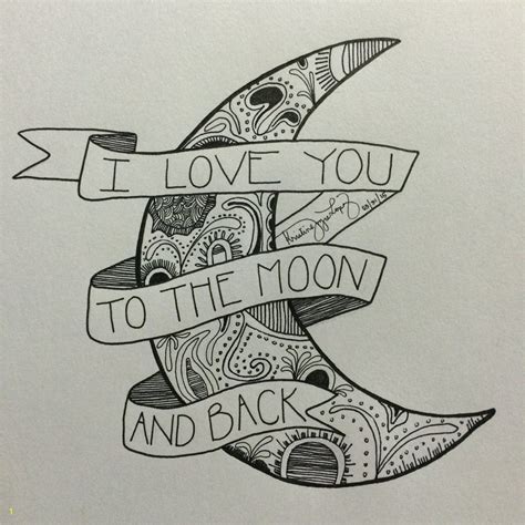 Love You to the Moon and Back Coloring Page | divyajanani.org