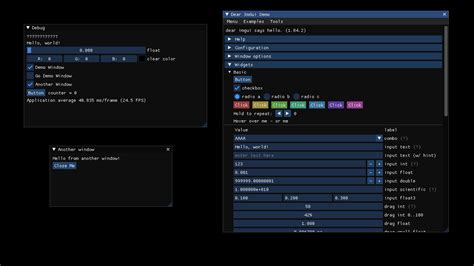 Imgui Go Examples