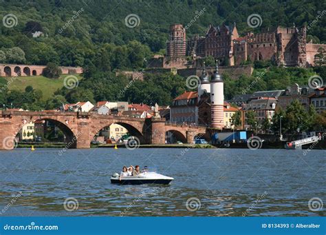 Heidelberg bridge stock image. Image of bridge, germany - 8134393