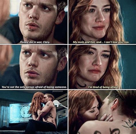 Shadowhunters 2x19 Jace & Clary kiss | Clary and jace, Jace and clary ...