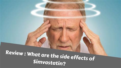 Review : What are the side effects of Simvastatin? - YouTube