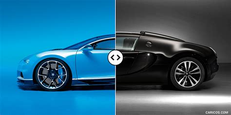 Bugatti Chiron vs. Veyron GS Vitesse