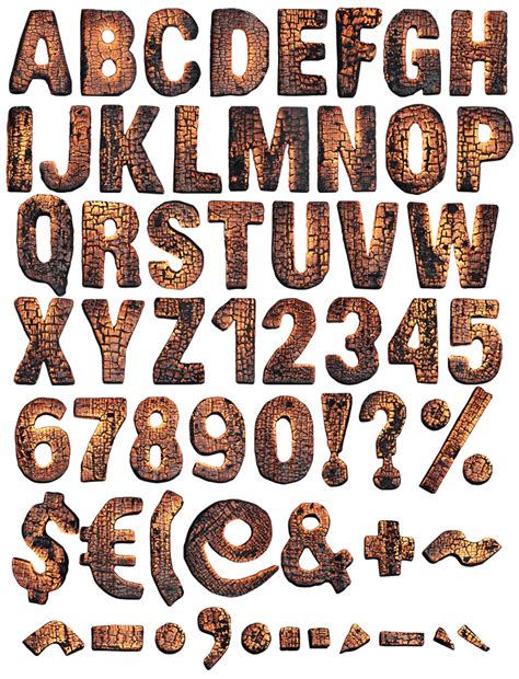 Burned Wood Font - Wooden OpenType Typeface | Handmadefont.com ...