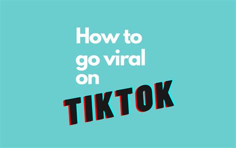 How to Go Viral on TikTok - I gained 1 Million followers in 9 months