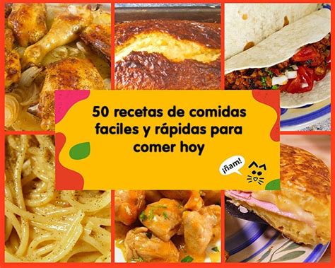 RECETAS DE COMIDAS FACILES RAPIDAS Y RICAS DE HACER