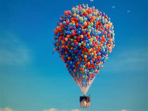 Up House Balloons Wallpaper