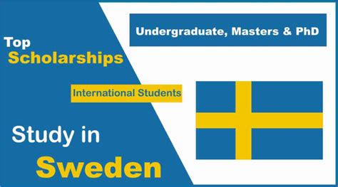 Top Scholarships in Sweden 2021 for International Students