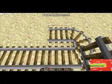 Minecraft - Train Tracks, Basics - YouTube