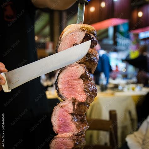 Picanha, traditional Brazilian barbecue. Stock Photo | Adobe Stock