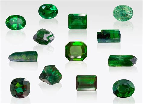 Green Gemstones: Emerald, Jade, Peridot and more