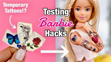 Testing Barbie Doll Hacks To See If They ACTUALLY Work! - YouTube